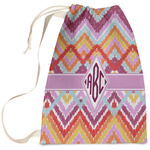 Ikat Chevron Laundry Bag - Large (Personalized)