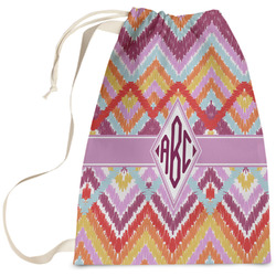 Ikat Chevron Laundry Bag (Personalized)