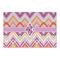 Ikat Chevron Large Rectangle Car Magnet (Personalized)