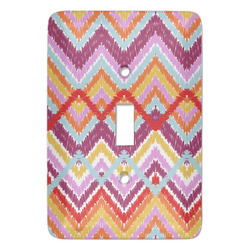Ikat Chevron Light Switch Cover (Personalized)