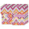 Ikat Chevron Linen Placemat - MAIN Set of 4 (double sided)