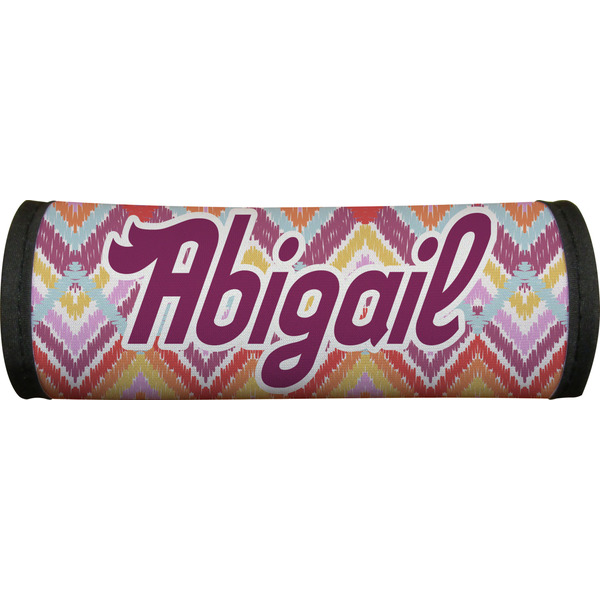 Ikat Chevron Luggage Handle Wrap