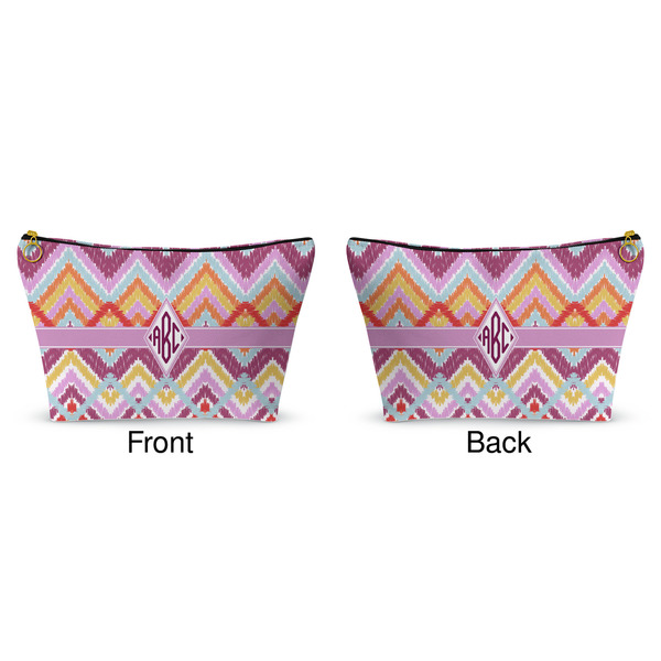 Ikat Chevron Makeup Bag Approval