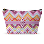 Ikat Chevron Makeup Bag (Personalized)