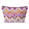 Ikat Chevron Structured Accessory Purse (Front)