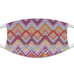 Ikat Chevron Cloth Face Mask (T-Shirt Fabric)