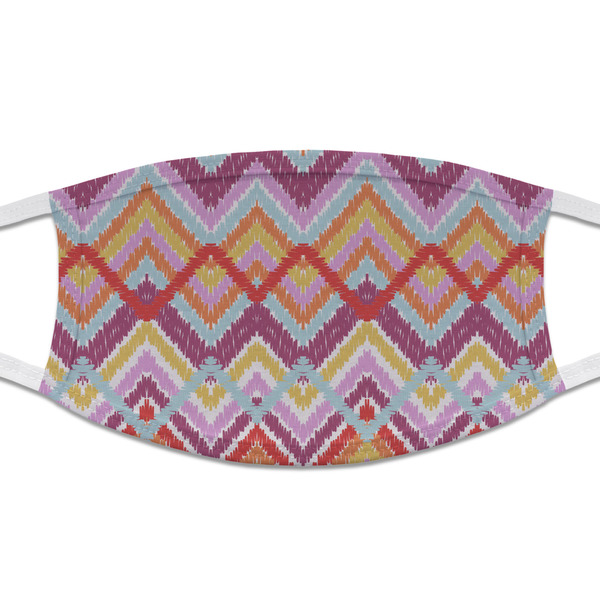 Custom Ikat Chevron Cloth Face Mask (T-Shirt Fabric)