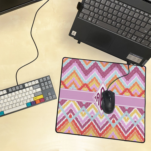 Ikat Chevron Medium Gaming Mats - LIFESTYLE