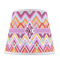 Ikat Chevron Poly Film Empire Lampshade - Front View