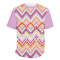 Ikat Chevron Men's Crew T-Shirt - 2X Large