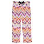 Ikat Chevron Mens Pajama Pants - 2XL