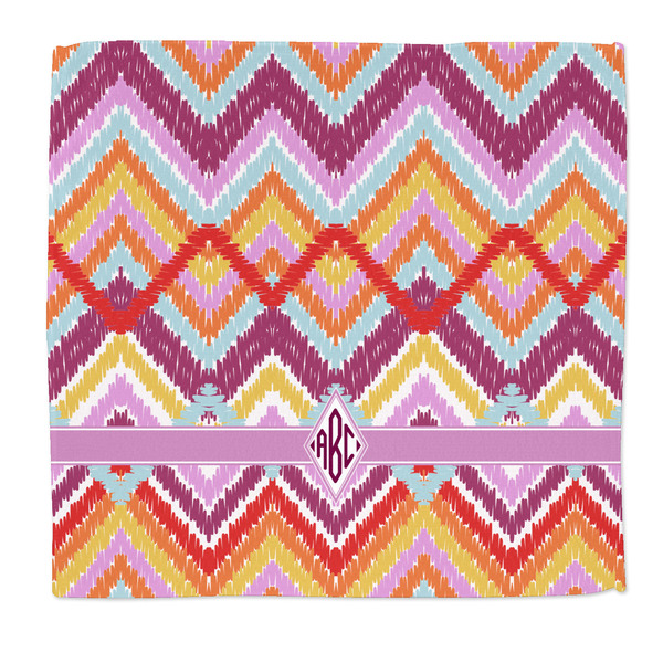 Custom Ikat Chevron Microfiber Dish Rag (Personalized)