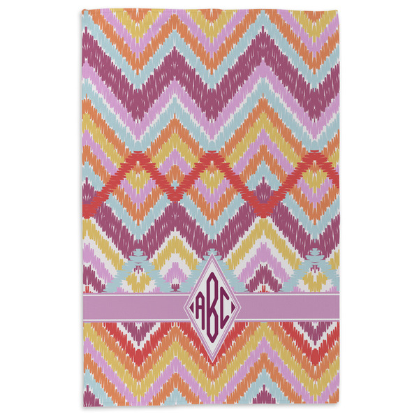 Ikat Chevron Microfiber Dish Towel - APPROVAL