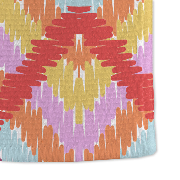 Ikat Chevron Microfiber Dish Towel - DETAIL