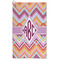 Ikat Chevron Microfiber Golf Towel - Large (Personalized)