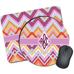 Ikat Chevron Mouse Pad (Personalized)