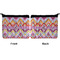 Ikat Chevron Neoprene Coin Purse - Front & Back (APPROVAL)