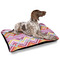 Ikat Chevron Outdoor Dog Beds - Large - IN CONTEXT