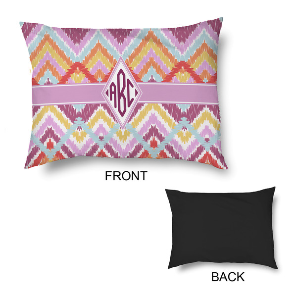 Ikat Chevron Outdoor Dog Beds - Medium - APPROVAL