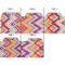 Ikat Chevron Page Dividers - Set of 5 - Approval