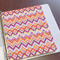Ikat Chevron Page Dividers - Set of 5 - In Context