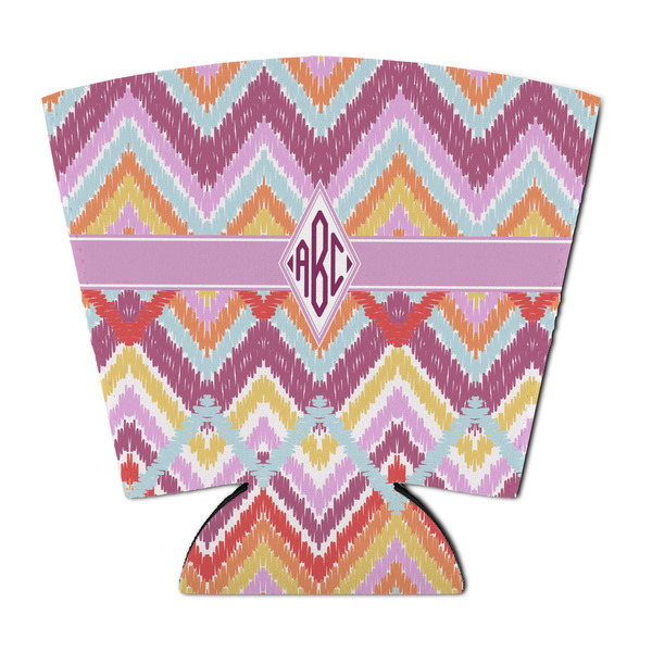Ikat Chevron Party Cup Sleeves - with bottom - FRONT