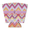 Ikat Chevron Party Cup Sleeves - with bottom - FRONT