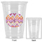 Ikat Chevron Party Cups - 16oz - Approval