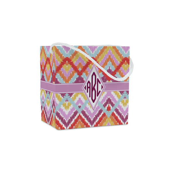 Custom Ikat Chevron Party Favor Gift Bags (Personalized)