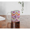 Ikat Chevron Personalized Coffee Mug - Lifestyle