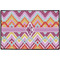 Ikat Chevron Door Mat - 36"x24" (Personalized)