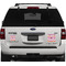 Ikat Chevron Personalized Square Car Magnets on Ford Explorer