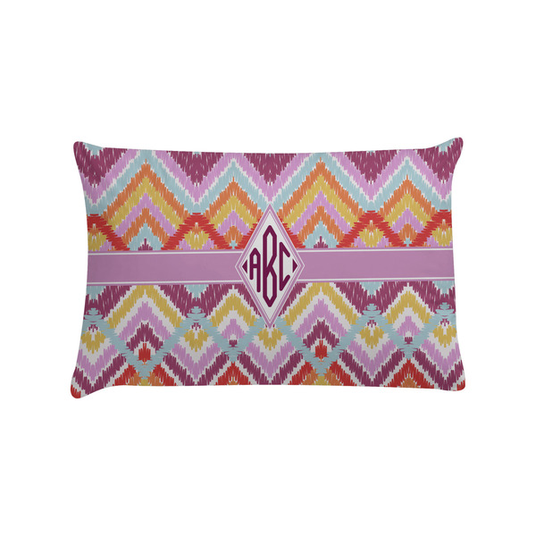 Custom Ikat Chevron Pillow Case - Standard (Personalized)