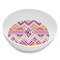Ikat Chevron Melamine Bowl - 8 oz (Personalized)