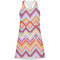 Ikat Chevron Racerback Dress - X Small