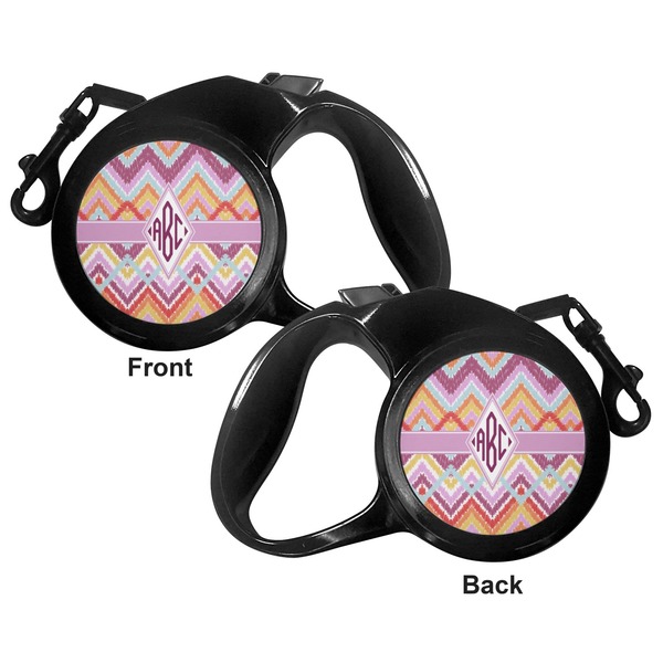 Ikat Chevron Retractable Dog Leash - Small - Apvl
