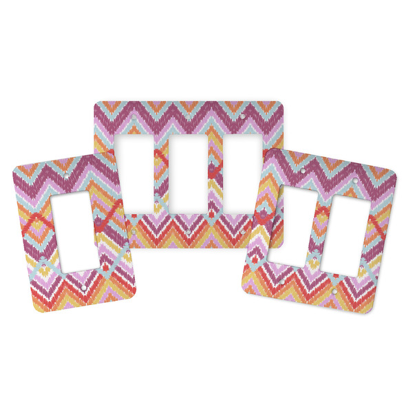 Ikat Chevron Rocker Light Switch Covers - Parent - ALL VARIATIONS