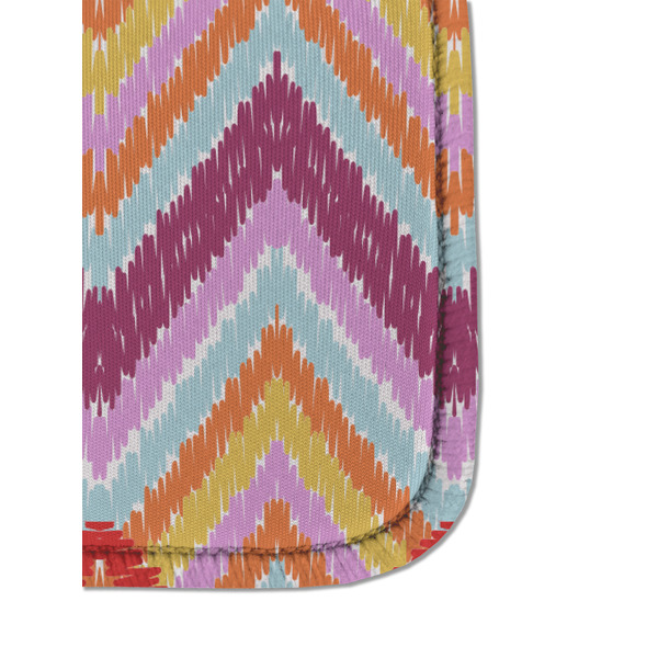 Ikat Chevron Sanitizer Holder Keychain - Detail
