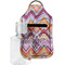 Ikat Chevron Hand Sanitizer & Keychain Holder (Personalized)