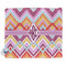 Ikat Chevron Security Blanket (Personalized)