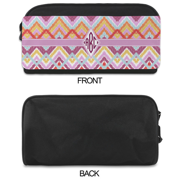 Ikat Chevron Shoe Bags - APPROVAL