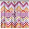 Ikat Chevron Shower Curtain (Personalized) (Non-Approval)