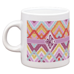 Ikat Chevron Espresso Cup (Personalized)