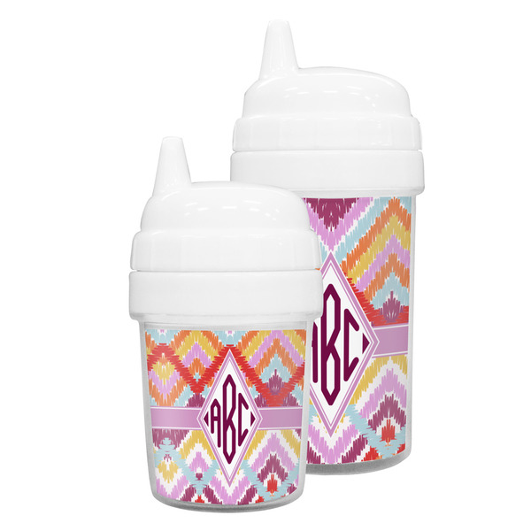 Ikat Chevron Sippy Cups