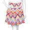 Ikat Chevron Skater Skirt - X Large