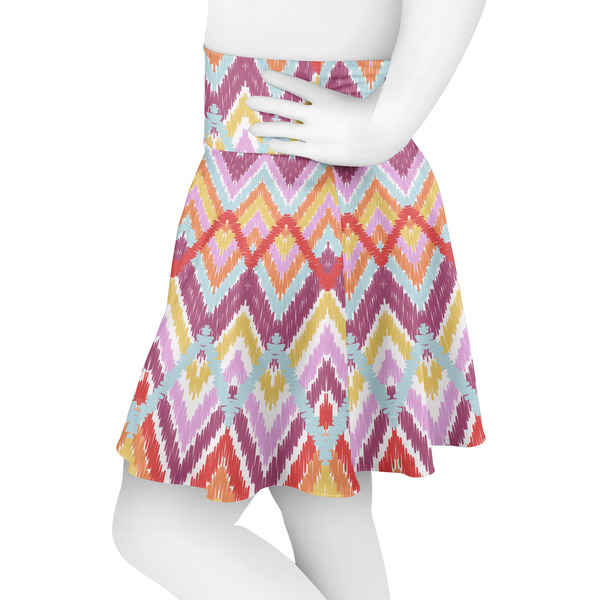 Ikat Chevron Skater Skirt - Side
