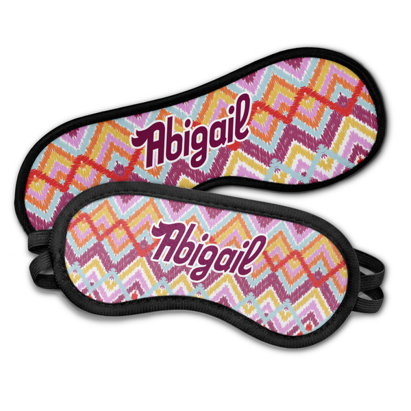 Ikat Chevron Sleeping Eye Masks - PARENT
