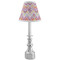Ikat Chevron Small Chandelier Lamp - LIFESTYLE (on candle stick)