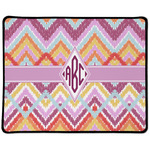 Ikat Chevron Large Gaming Mouse Pad - 12.5" x 10" (Personalized)