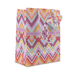 Ikat Chevron Small Gift Bag (Personalized)